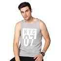 Alan Jones Clothing Men Cotton Printed Sleeveless