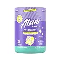 Alani Nu Pre Workout+ Powder Frozen Lemonade, Extra Boost, Sugar Free, 300mg Caffeine, L-Theanine, Beta-Alanine, Citrulline, 30 Servings