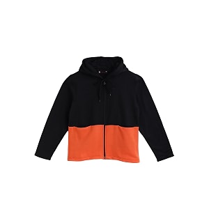 Alano Unisex Kids Black Orange Wool