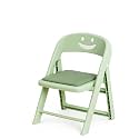Alark Kids Folding Chair with Smiley Backrest Strong Plastic Foldable Space Saving Chair Kids Lightweight Portable Baby Chair for Home Study Playroom Outdoor Comfortable Seat for Toddlers Children