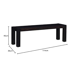 wooden bench for sitting dg bench for living room  balcony garden and outdoor bench  sheesham wood bench teak brown finish netural 2 bench 09 style 2 brown black