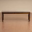 Wooden Bench For Sitting Dg Bench For Living Room | Balcony Garden And Outdoor Bench | Sheesham Wood Bench Teak Brown Finish (Modern 05), Folding