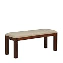 Wooden Bench for Sitting Dg Bench for Living Room | Balcony Garden and Outdoor Bench | Sheesham Wood Bench Teak Brown Finish(Modern 02)