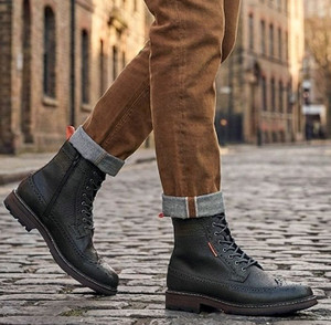 ALBERTO TORRESI Sabastian Green Brouge High Tops