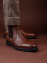 Alberto Torresi Tan Mild Learther Ankle Length