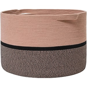 ALBY NewyorkWoven Laundry Hamper Toy Storage Bin