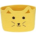 ALBY WovenTall Wicker Laundry Basket for BlanketsClothesPillowsToysShoes