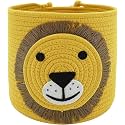 ALBY WovenTall Wicker Laundry Basket for BlanketsClothesPillowsToysShoes