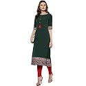 ALC Creation Women39s Crepe Printed A-Line Kurti