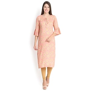 ALC Creation Womens Rayon Straight Kurta