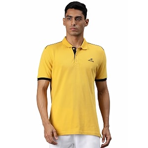 ALCiS Mens Solid Regular Fit T-Shirt