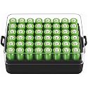ALCYON Battery Organizer Storage Case, Battery Box for 48 AA Batteries