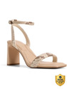 ALDO Women Heels Sandal Brown 7