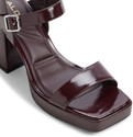 ALDO Women Heels Sandal Burgundy 3