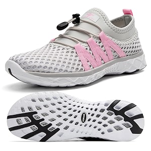 Aleader Womens Mesh Slip On Water Shoes