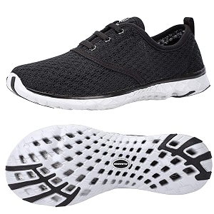 aleader women39s stylish quick drying water shoes black 85 dm useu 395