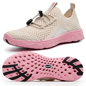 ALEADER Xdrain Womens Water Shoes Mesh Slip