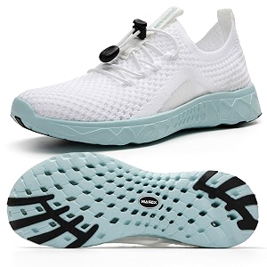 ALEADER Xdrain Womens Water Shoes Mesh Slip