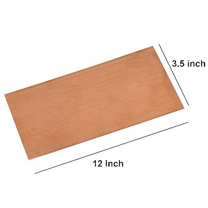 aleaf pure 999 copper plate for making structured water 35 x 12 inches - 05mm for 15 liters - copper sheet