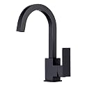 ALEASHA Matte Black Bar Sink Faucet, Bar Sink Faucet Single Hole
