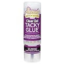 Aleene's Clear Gel Tacky Glue for Crafts in Always Ready Bottle, Nontoxic, Applies and Dries Clear, 4 fl oz