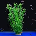 ALEGI Large Artificial Aquarium Plant Ornament, Green, 21 Inches Tall