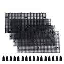 ALEGI Plastic Grid Divider Tray Egg Crate Louvre Aquarium Fish Tank