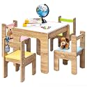 Alex Daisy Sweden Kids Activity Table &amp; Chairs Set - (1 Table + 4 Chairs)