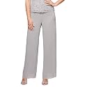 Alex Evenings Womens Plus Size Straight Leg Dress Pant (Plus Petite Sizes) Dress Pants