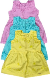 alexa creation girls midiknee length casual dress multicolor sleeveless