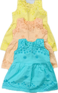 alexa creation girls midiknee length casual dress multicolor sleeveless