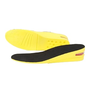 alexvyan 1 pair 2 layer orthopedic 5 cm height increase insole increasing increaser shoes insoles for men and women