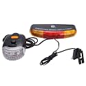 AlexVyan 1 Pcs- 3 in 1 Cycling Bicycle Bike Turn Signal Indicator Brake Tail 7 LED Light Electric Horn22222