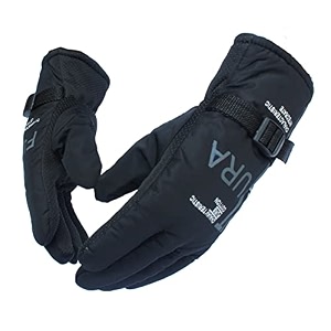 alexvyan -20 snow and windproof thermal soft warm winter gloves furfleece inside for riding protective warm hand riding cycling byke bike scootymotorcycle for men amp boymale grey futura