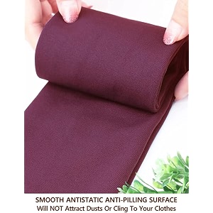 alexvyan ankle length 24 to 36 waist stretchable fleece women warm thick fur lined fleece winter thermal soft legging tights stocking - slim fit