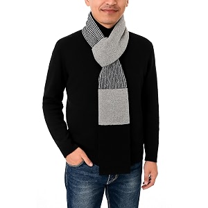alexvyan casual fashions winter multicolor box cashmere woolen mufflers cum scarves scarf soft and warm for men and women