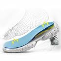 Alexvyan Men Gel Silicone Insole (upto 31 CM - adjustable-IND7 to IND10) Shoe Inserts for Work & Casual Walking,Running,Hiking soft cushion Orthotics pain relief insoles for Men Boy