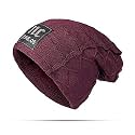 Alexvyan Soft Warm Snow and Air Proof Fleece Knitted Casual and Formal for Men's and Women's Woolen Hat Cap (Inside Fur) Warm Winter Soft Warm Beanie Cap