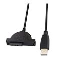 Alexvyan USB 2.0 to 7+6 13Pin Slimline SATA Laptop CD/DVD Rom Optical Drive