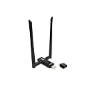 Alfa AWUS036ACM Long-Range Dual-Band AC1200 Wireless USB 3.0 Wi-Fi Adapter w/2x 5dBi External Antennas: 2.4GHz 300Mbps/5GHz 867Mbps-802.11ac & a, b, g, n