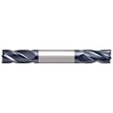 Alfa Tools DEC66869AL 3/16X3/16 4 Flute Double End Center Cutting AlTiN Carbide End Mill Made In USA,
