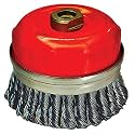 Alfa Tools WB67182 4" Knotted Wire Cup Brush