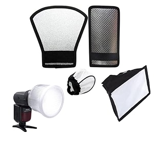 silver white flash reflector for flash set of 1 pis of 3 camera flash diffuserflash diffuser