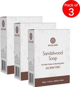 Alglaze Sandalwood Soap Shea Butter Jojoba Oil