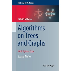 algorithms on trees and graphs with python code texts in computer science
