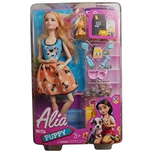 alia fashion doll with puppy amp kitten playset