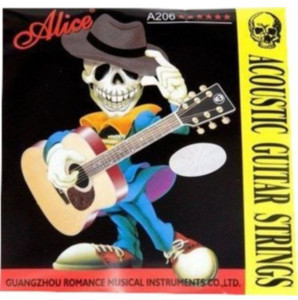 alice acoustic 987 guitar string 6 strings