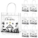 Aliceset 20 Pcs Christmas Jesus Goodie Bags Christmas Nativity Gift Bags