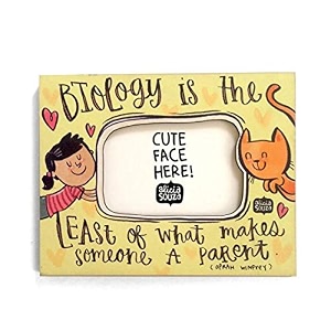 alicia souza wood  biology cat magnetic tabletop photo rectangular frame 63 w x 86 h cm multicolor ideal gift pack of 1 water resistent