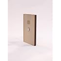 Alicia Souza Wood | Strongest Woman Magnetic Tabletop Photo Rectangular Frame| 2.2 (W) X 3.1 (H) Cm| Multicolor| Ideal Gift| Pack Of 1| Water Resistent